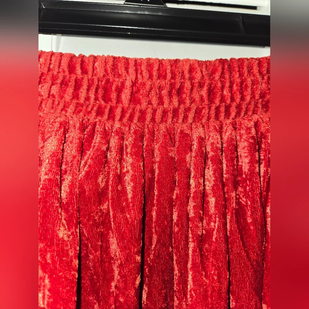 Bonjour Crushed Velvet Skirt✨ - Picture 2 of 7